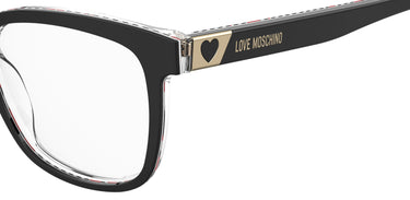 Premium Women Moschino Love Model Eyeglasses: MOL585 - Black- SpecSMART Eye Clinic (Zoom View)